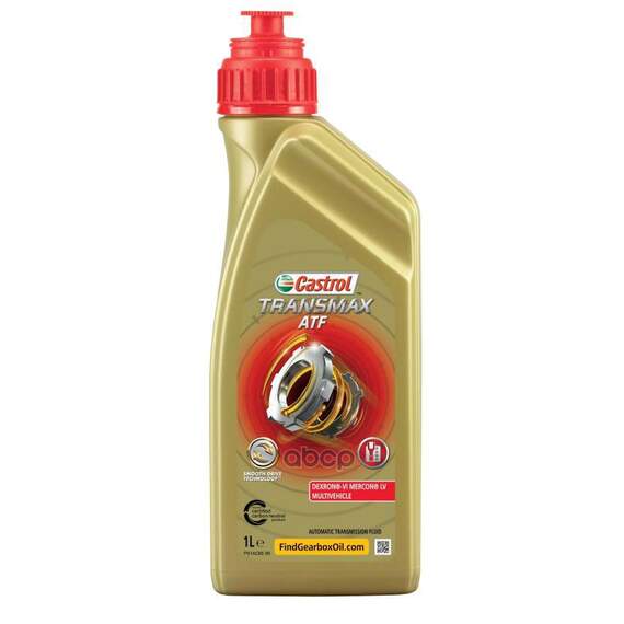 Купить ТРАНСМИССИОННОЕ МАСЛО CASTROL TRANSMAX ATF DEXRON®-VI MERCON® LV MULTIVEHICLE 1Л 15D747