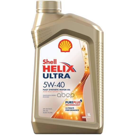Купить МАСЛО МОТОРНОЕ СИНТЕТИЧЕСКОЕ HELIX ULTRA 5W-40 1Л (550055904) 550051592