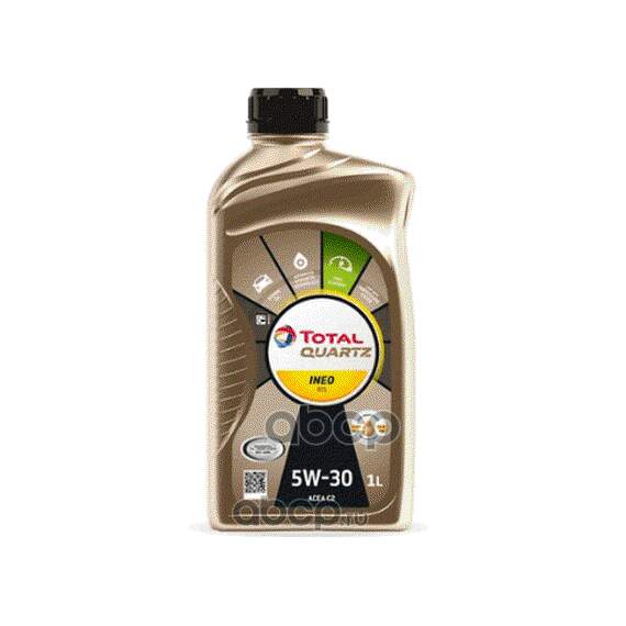 Купить МАСЛО МОТОРНОЕ СИНТЕТИЧЕСКОЕ TOTAL QUARTZ INEO ECS 5W-30 1Л (213768) 11200301