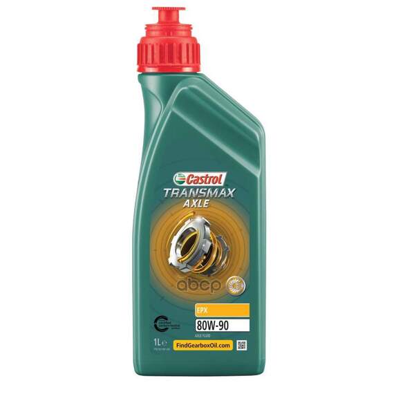 Купить ТРАНСМИССИОННОЕ МАСЛО CASTROL TRANSMAX AXLE EPX 80W-90 1Л 15D769