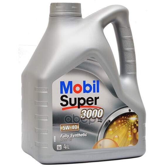 Купить МАСЛО МОТОРНОЕ MOBIL SUPER 3000 X1 5W-40 СИНТЕТИЧЕСКОЕ 4 Л 150546