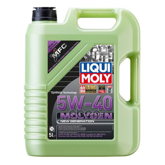Купить МАСЛО МОТОРНОЕ СИНТЕТИЧЕСКОЕТЕТИЧЕСКОЕ НС-MOLYGEN NEW GENERATION 5W-40 5Л (8536) 9055