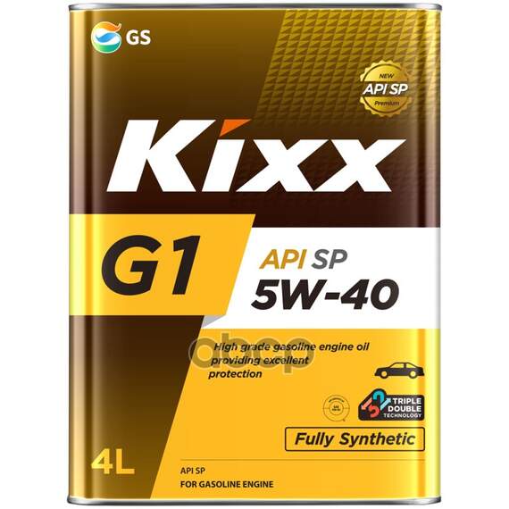 Купить МАСЛО МОТОРНОЕ KIXX G1 SP 5W-40 СИНТЕТИЧЕСКОЕ 4 Л L215444TE1