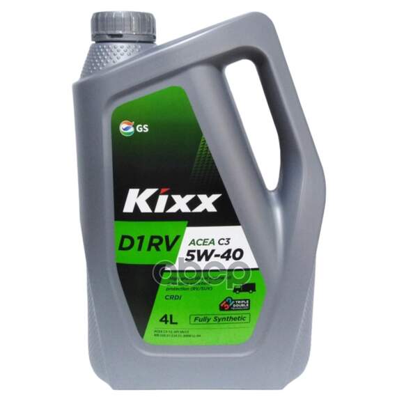 Купить МАСЛО МОТОРНОЕ KIXX D1 RV 5W-40 СИНТЕТИЧЕСКОЕ 4 Л L2013440E1