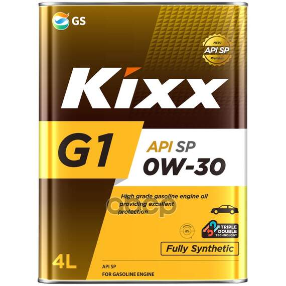 Купить МАСЛО МОТОРНОЕ KIXX G1 0W-30 СИНТЕТИЧЕСКОЕ 4 Л L215144TE1