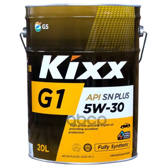 Купить МАСЛО МОТОРНОЕ KIXX G1 5W-30 API SN PLUS 20Л L2101P20E1