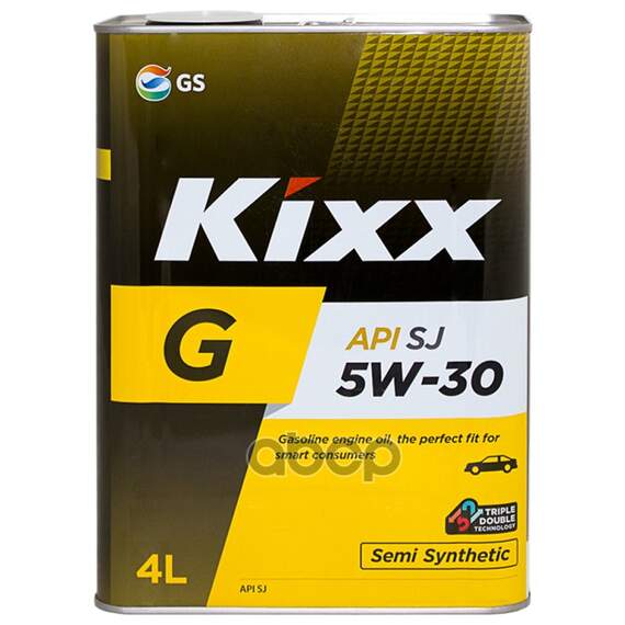 Купить МАСЛО МОТОРНОЕ KIXX G SJ/CF 5W-30 ПОЛУСИНТЕТИЧЕСКОЕ 4 Л L531744TE1