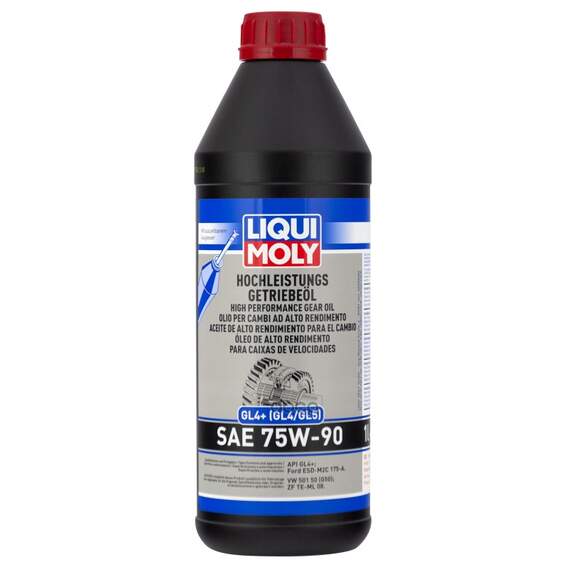 Купить МАСЛО ТРАНСМИССИОННОЕ LIQUI MOLY HOCHLEISTUNGS-GETRIEBEOIL GL-4 / GL-5 75W-90 СИНТЕТИЧЕСКОЕ 1 Л 4434 / 3979