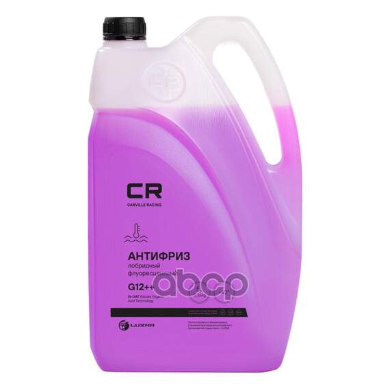 Купить АНТИФРИЗ CR ЛОБРИДНЫЙ УНИВЕРСАЛ ФЛУОР. -40°С, G12++, ФИОЛЕТ, ГОТОВЫЙ, 5Л (4) L2018002
