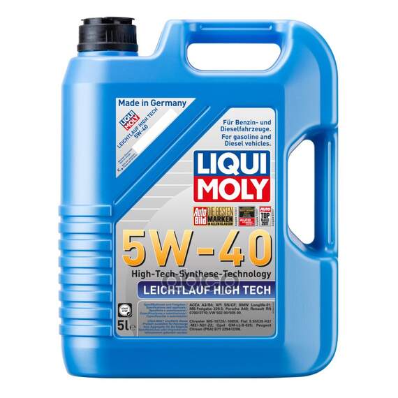 Купить МАСЛО МОТОРНОЕ СИНТЕТИЧЕСКОЕТЕТИЧЕСКОЕ НС-LEICHTLAUF HIGH TECH 5W-40 SP A3/B4 5Л (2328) 8029