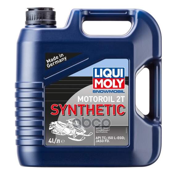 Купить СИНТ. МОТ.МАСЛО Д/СНЕГОХ. SNOWMOBIL MOTOROIL 2T SYNTHETIC TC FD L-EGD (4Л) 2246
