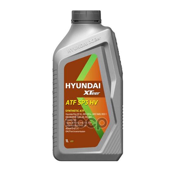 Купить МАСЛО ТРАНСМИССИОННОЕ HYUNDAI XTEER ATF SP3 1 Л 1011415