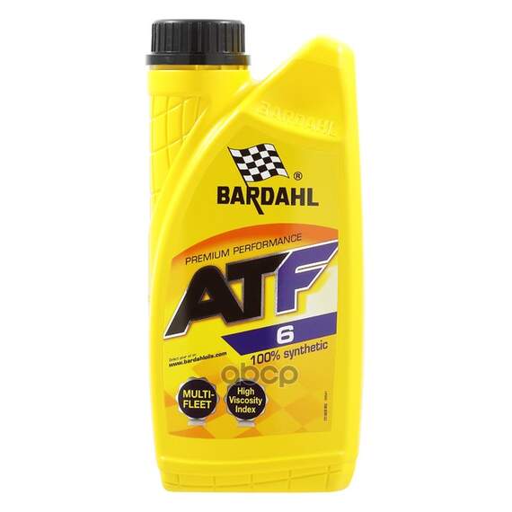 Купить МАСЛО ТРАНСМИССИОННОЕ СИНТЕТИЧЕСКОЕ BARDAHL ATF VI 1Л 36591