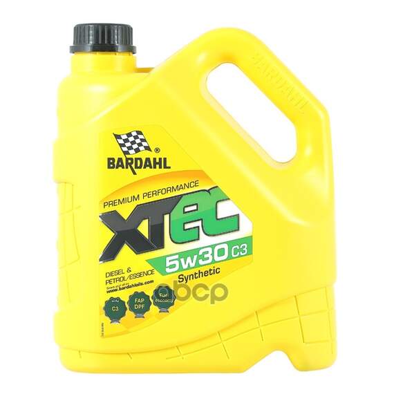 Купить МАСЛО МОТОРНОЕ СИНТЕТИЧЕСКОЕ BARDAHL XTEC C3 5W-30 4Л 36302