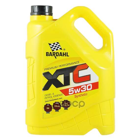 Купить МАСЛО МОТОРНОЕ СИНТЕТИЧЕСКОЕ BARDAHL XTC 5W-30 5Л 36313