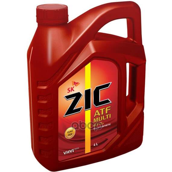 Купить МАСЛО ТРАНСМИССИОННОЕ ZIC ATF MULTI HT СИНТЕТИЧЕСКОЕ 4 Л 162664