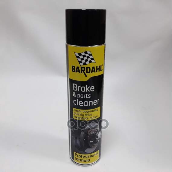 Купить ОЧИСТИТЕЛЬ ТОРМОЗОВ И ДЕТАЛЕЙ BARDAHL BRAKE & PARTS CLEANER 600МЛ 4451E