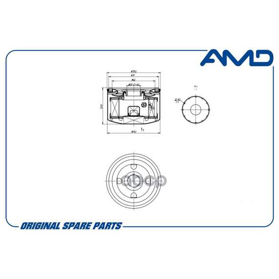 Купить ФИЛЬТР МАСЛЯНЫЙ AMDFL723
