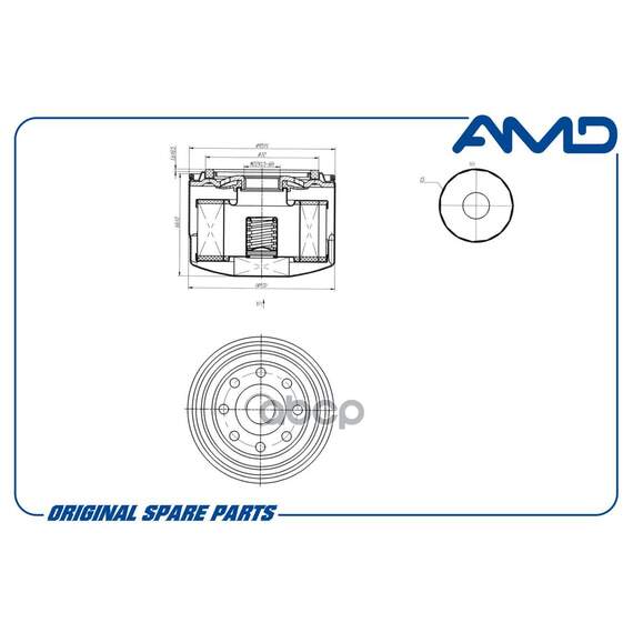 Купить ФИЛЬТР МАСЛЯНЫЙ AMDFL551