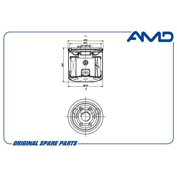 Купить ФИЛЬТР МАСЛЯНЫЙ AMDFL12