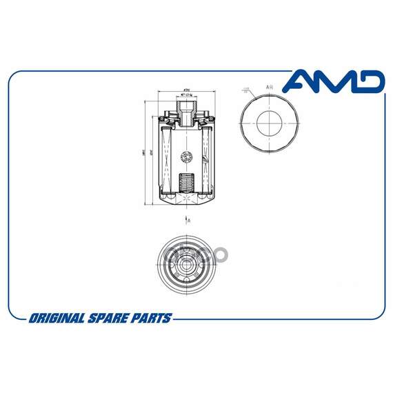 Купить ФИЛЬТР МАСЛЯНЫЙ AMDFL722