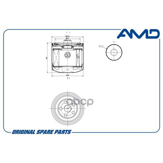 Купить ФИЛЬТР МАСЛЯНЫЙ 26300-35530 /AMDFL95