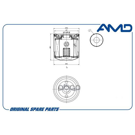Купить ФИЛЬТР МАСЛЯНЫЙ AMDFL719
