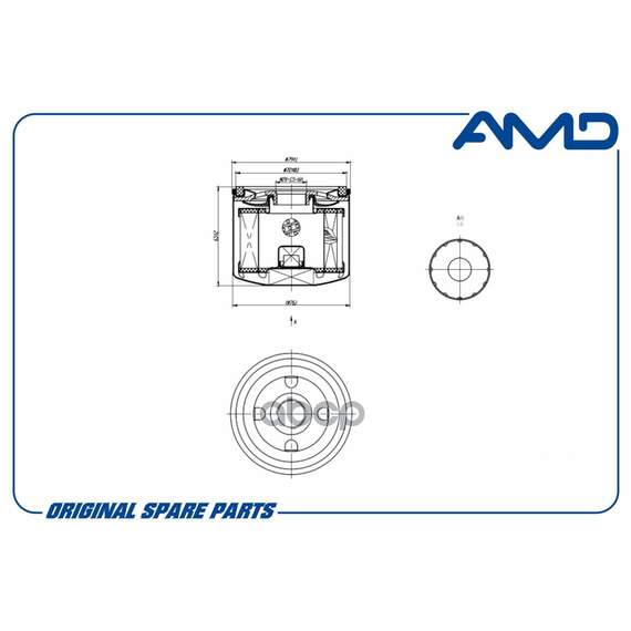 Купить ФИЛЬТР МАСЛЯНЫЙ 8200768927 AMD.FL252