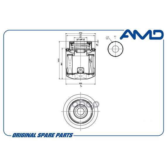 Купить ФИЛЬТР МАСЛЯНЫЙ AMDFL718