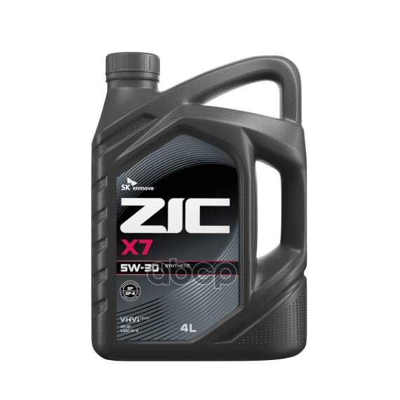 Купить МАСЛО МОТОРНОЕ ZIC X7 5W-30 СИНТЕТИЧЕСКОЕ 4 Л 162675