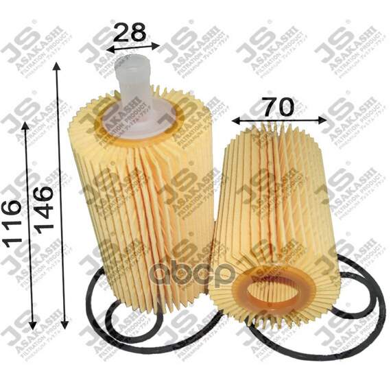 Купить ФИЛЬТР МАСЛЯНЫЙ (ЭЛЕМЕНТ) LEXUS IS 5,0 2007 - 2013 TOYOTA LAND CRUISER 200 4,5 2008 - OE0071