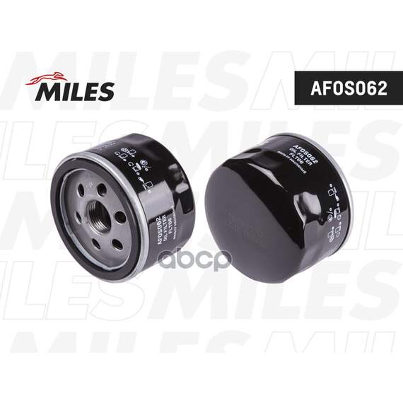 Купить ФИЛЬТР МАСЛЯНЫЙ RENAULT/LADA/NISSAN/MITSUBISHI/SUZUKI (FILTRON OP643/3, MANN W75/3, VIC C-303) AFOS062