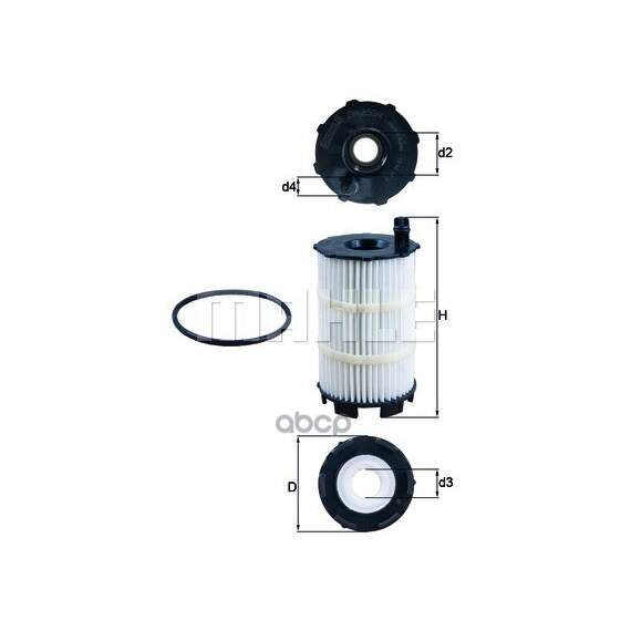 Купить ФИЛЬТР МАСЛЯНЫЙ OX350/4D