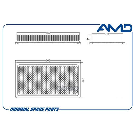 Купить ФИЛЬТР ВОЗДУШНЫЙ 7T4Z9601A AMD.FA347