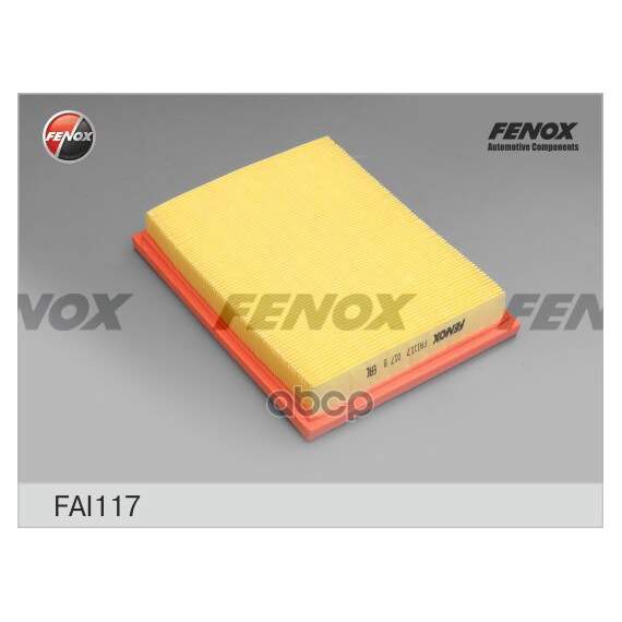 Купить ФИЛЬТР ВОЗДУШНЫЙ FORD FIESTA 01-08 1.25-1.6, FUSION 02- 1.25-1.6, MAZDA 2 03- 1.25-1.6 FAI117