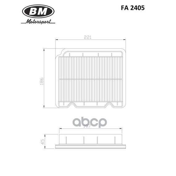 Купить ФИЛЬТР ВОЗДУШНЫЙ FA2405