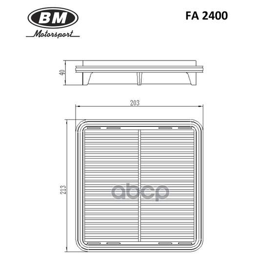 Купить ФИЛЬТР ВОЗДУШНЫЙ FA2400