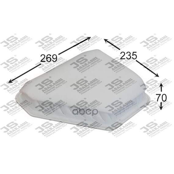 Купить ФИЛЬТР ВОЗДУШНЫЙ TOYOTA AVENSIS 2,0 2009 - TOYOTA AURIS 2,2 2007 - 2012 A1517