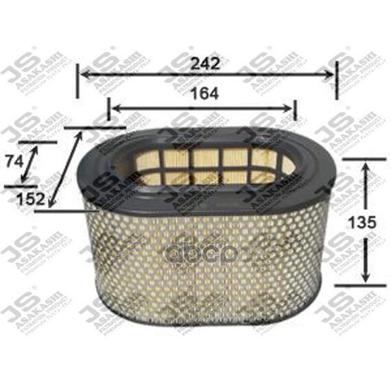 Купить ФИЛЬТР ВОЗДУШНЫЙ MITSUBISHI MONTERO 2,8 1994 - 1999 MITSUBISHI PAJERO 2,5 1990 - 1999 A328J