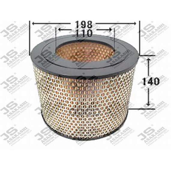 Купить ФИЛЬТР ВОЗДУШНЫЙ TOYOTA HILUX 2,4 1988 - 1991 TOYOTA HILUX 2,8 1988 - 1997 A149J