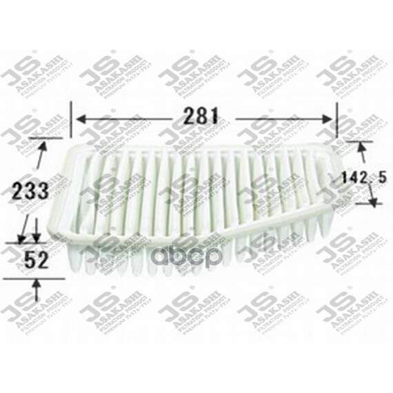 Купить ФИЛЬТР ВОЗДУШНЫЙ LEXUS GS 4,3 2000 - 2004 LEXUS GS 3,0 2005 - 2011 A1008