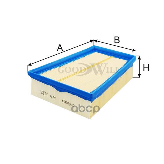 Купить ФИЛЬТР ВОЗДУШНЫЙ AG370