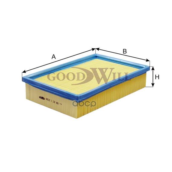 Купить ФИЛЬТР ВОЗДУШНЫЙ AG222