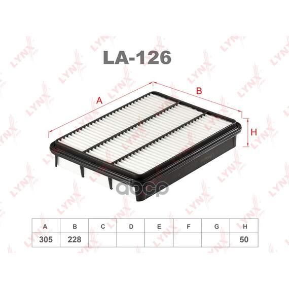 Купить ФИЛЬТР ВОЗДУШНЫЙ ПОДХОДИТ ДЛЯ TOYOTA HILUX SURF 2.7-3.4 02/LAND CRUISER 2.7-3.4 02/4.7 98-07 LA-126