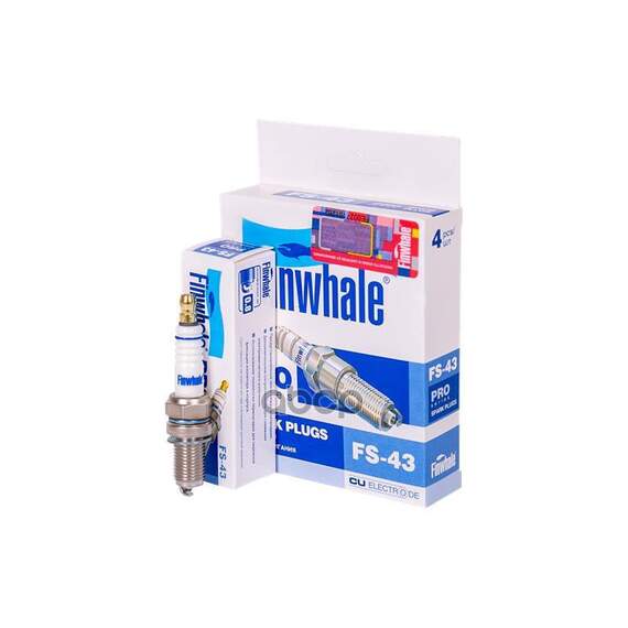 Купить СВЕЧА ЗАЖИГАНИЯ 1.0-1.2L AVEO, SPARK(10-), COBALT, GENTRA, FS43