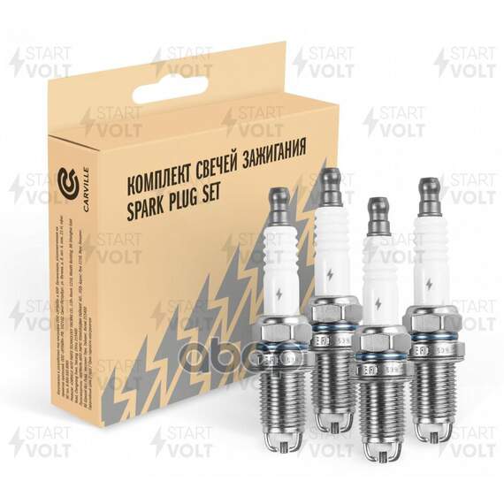 Купить СВЕЧА ЗАЖИГАНИЯ ДЛЯ А/М RENAULT LOGAN (04-)/SANDERO (07-) K7M 1.6I (КМПЛ. 4ШТ) (VSP 0023)