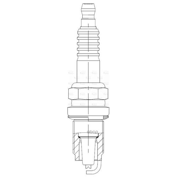 Купить СВЕЧА ЗАЖИГАНИЯ ДЛЯ А/М HONDA ACCORD VII (03-)/CR-V II (01-) 2.0I/2.4I (VSP 2307)