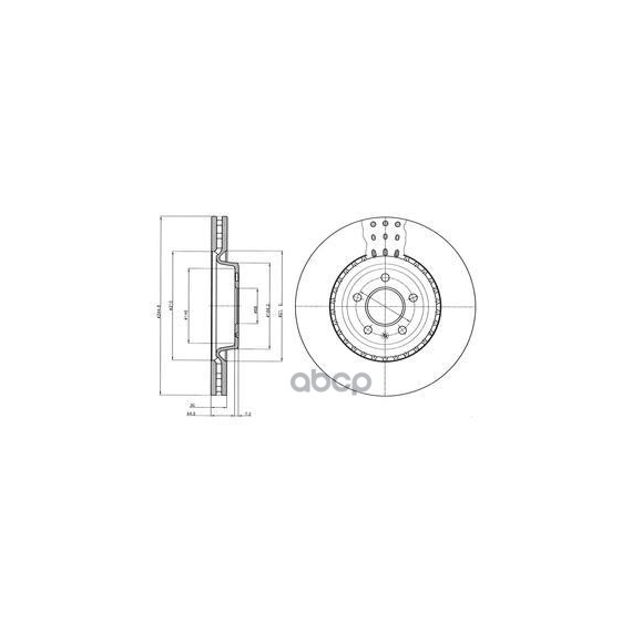 Купить ДИСК ТОРМОЗНОЙ (1ШТ В УП) BG9110C