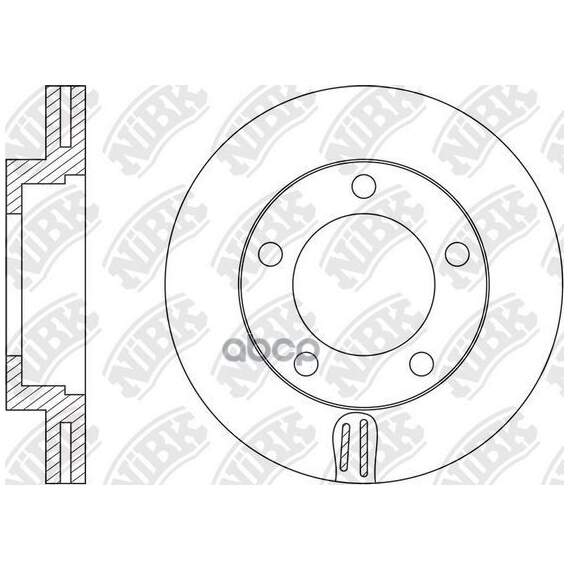 Купить ДИСК ТОРМОЗНОЙ TOYOTA LAND CRUISER 70 RN1604