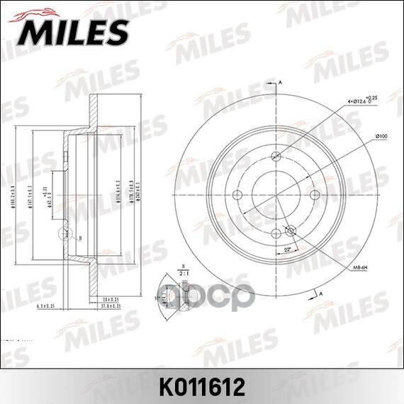 Купить ДИСК ТОРМОЗНОЙ ЗАДНИЙ D262ММ HYUNDAI SOLARIS/ KIA RIO III (TRW DF7928) K011612